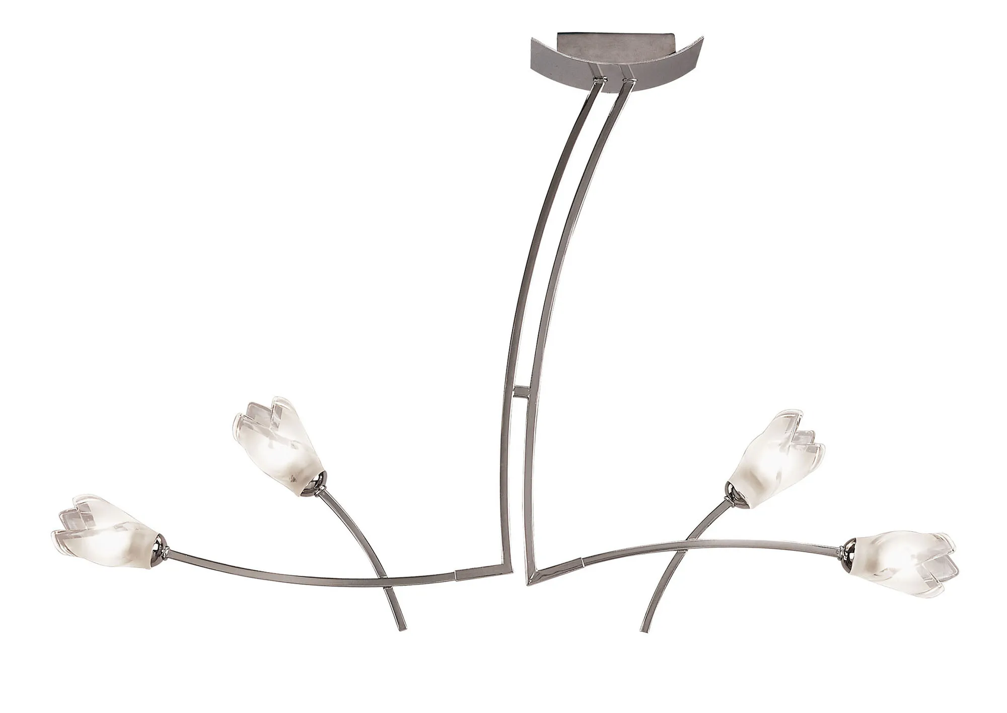 Pietra Polished Chrome Ceiling Lights Mantra Linear Fittings Pietra Polished Chrome Ceiling Lights Mantra Linear Fittings